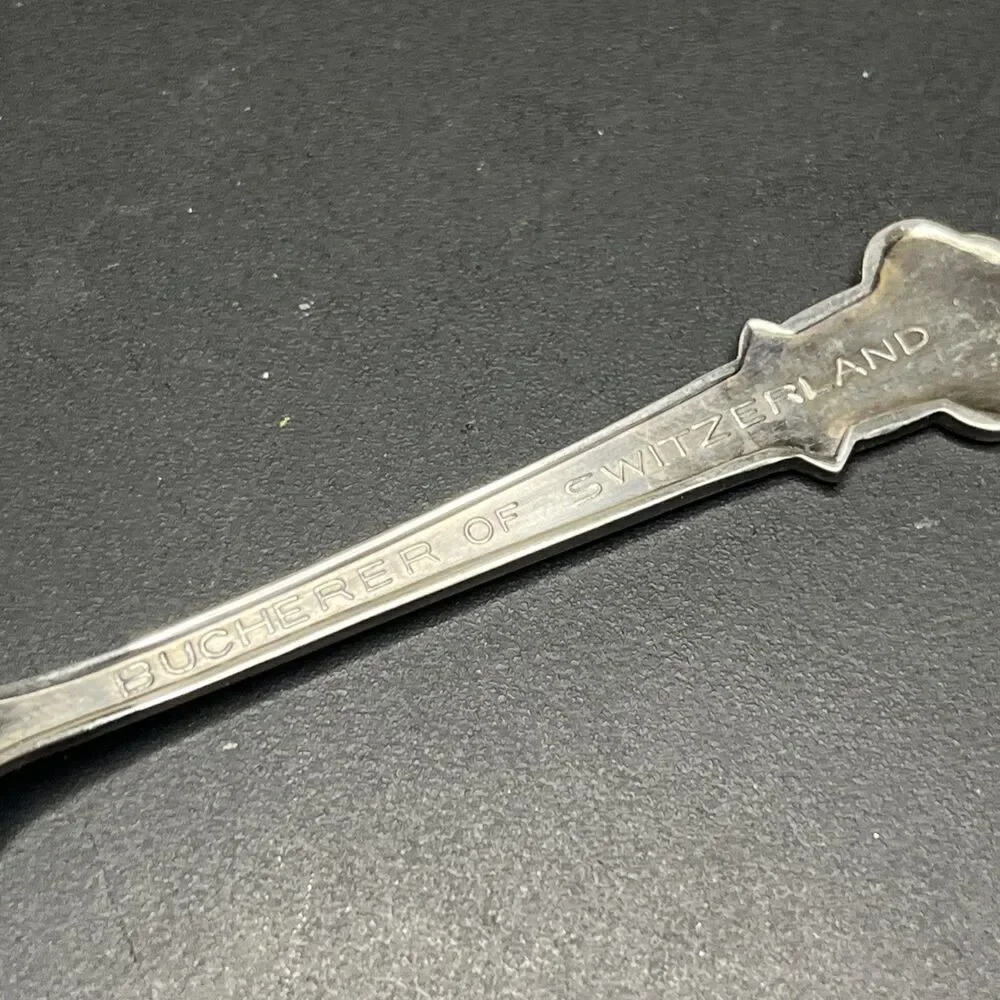 Rolex Lucerne Souvenir Collectible 4.5”Spoon Bucherer of Switzerland Lucerne